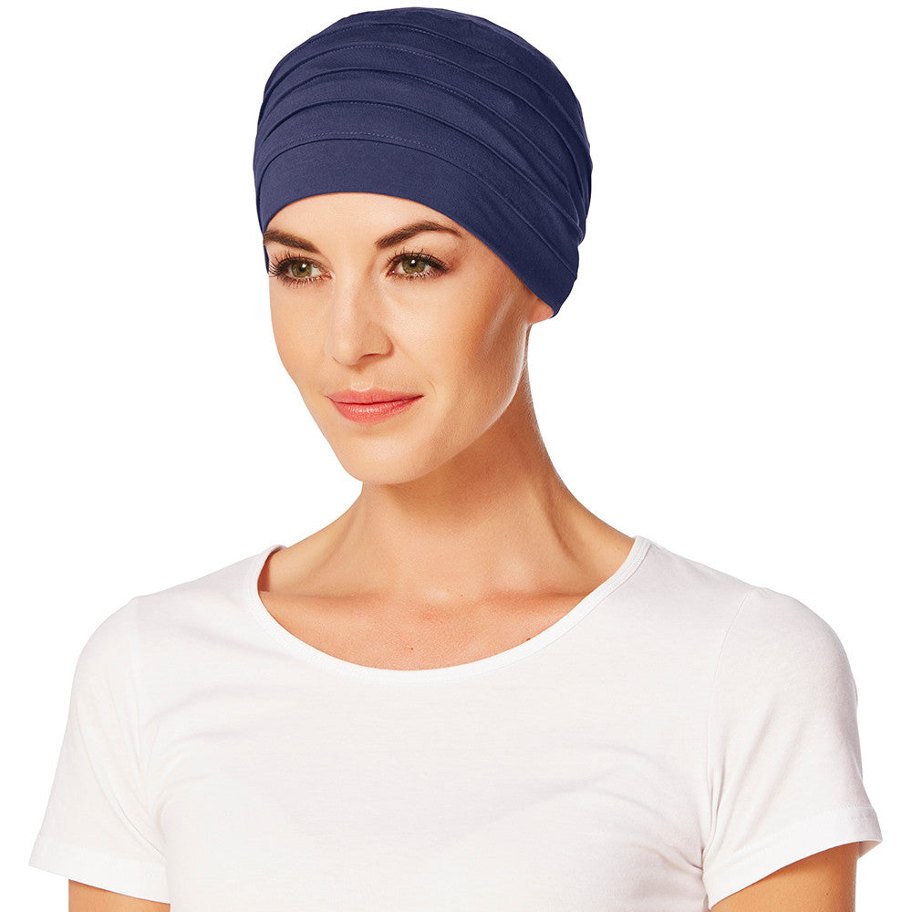 Yoga turban Dark blue