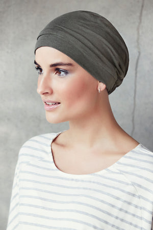 Zoya V turban olive green