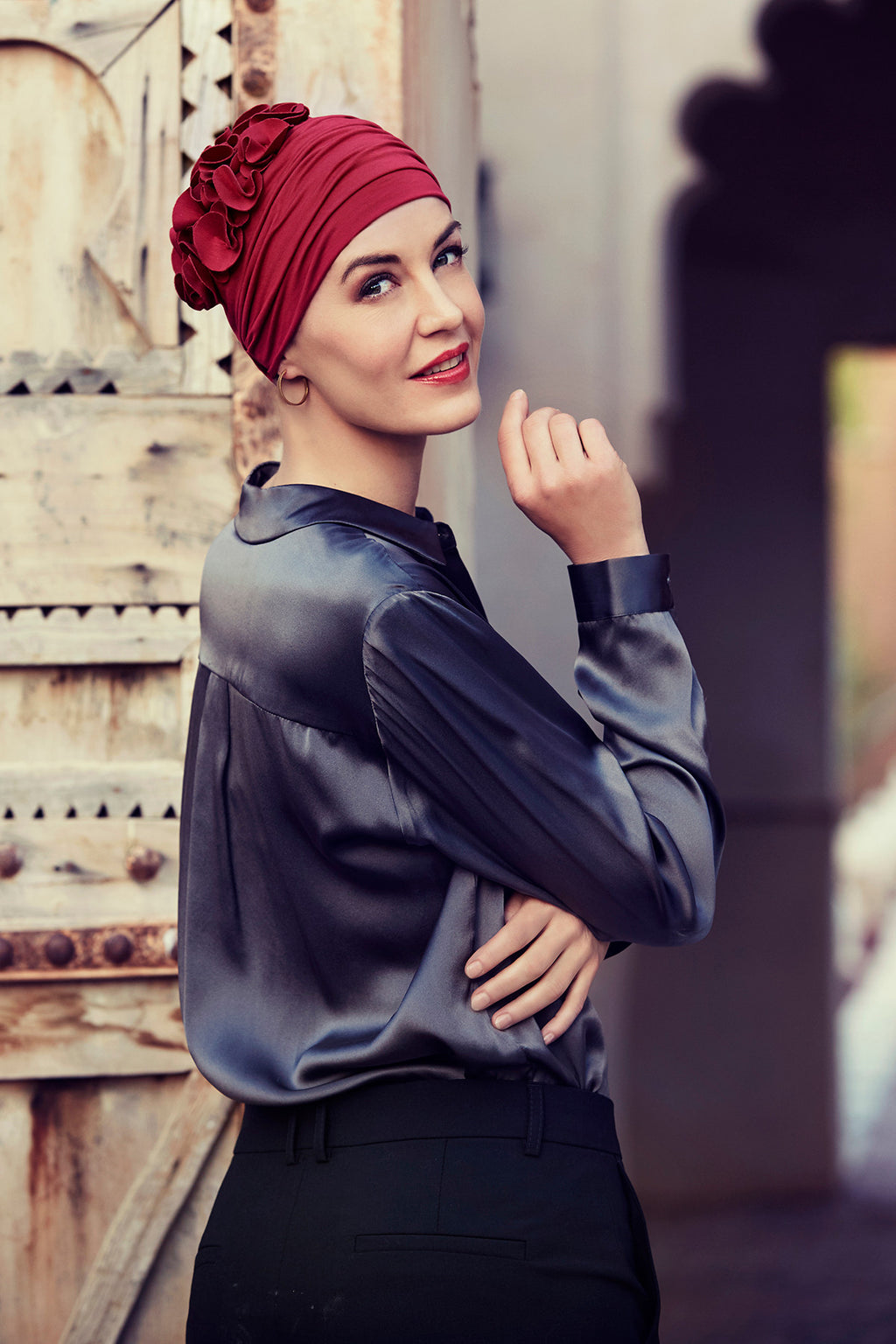 Red Nadi Turban