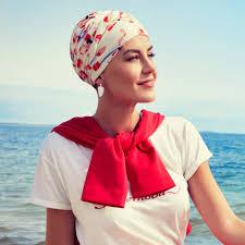 Red White Shakti Turban