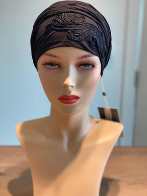 Muts zwart shakti turban