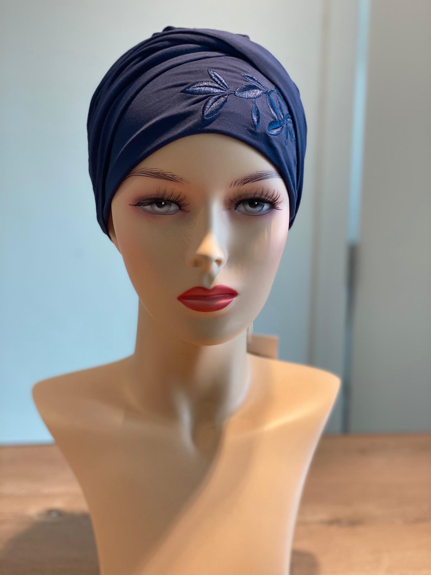 Shakti turban black iris
